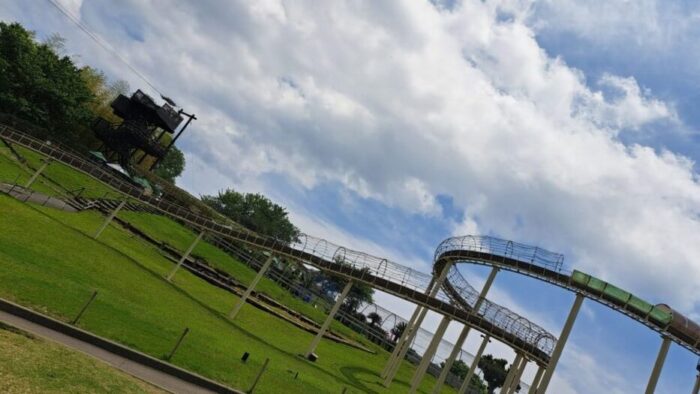 伊豆ぐらんぱる公園のロング滑り台